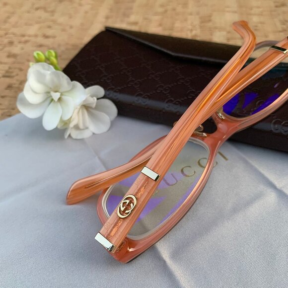 Gucci Italian eyeglasses with case and cloth - Picture 2 of 12
